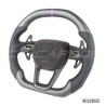 AUDI RSQ8 carbon / LEATHER FLAT TOP i BOTTOM CUSTOM kierownica