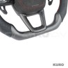 AUDI RSQ8 carbon / LEATHER FLAT TOP i BOTTOM CUSTOM kierownica