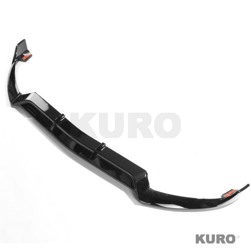 MERCEDES C43 & C CLASS W205 2014-2018 przed liftingiem gloss black splitter - V1