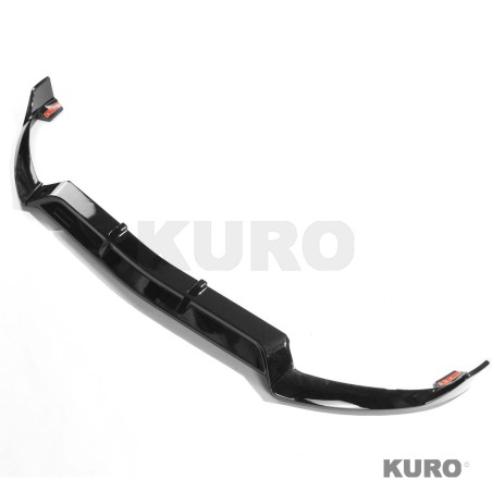 MERCEDES C43 & C CLASS W205 2014-2018 przed liftingiem gloss black splitter - V1