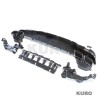 MERCEDES C-CLASS sedan/kombi W205 gloss black dyfuzor & BLACK TIPS