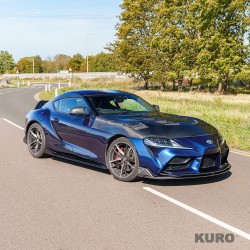 TOYOTA SUPRA 2019+ A90 carbon splitter - V2