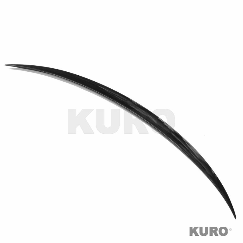 MERCEDES C-CLASS C63 W205 2014-2022 sedan gloss black spoiler - V1
