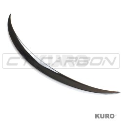 MERCEDES C-CLASS C63 W205 2014-2022 sedan gloss black spoiler - V1