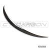 MERCEDES C-CLASS C63 W205 2014-2022 sedan gloss black spoiler - V1