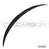 MERCEDES C-CLASS C63 W205 2014-2022 sedan gloss black spoiler - V1