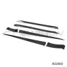 TESLA MODEL S 2021+ po liftingu carbon DOOR listwa dodatek