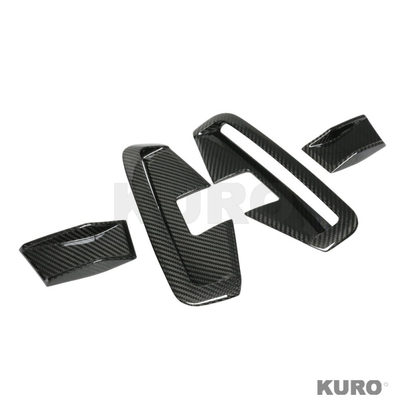 BMW 4 SERIES G22/G23 2020+ carbon wloty - 4 PIECE zestaw