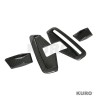 BMW 4 SERIES G22/G23 2020+ carbon wloty - 4 PIECE zestaw
