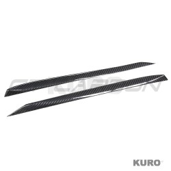 TESLA MODEL S 2021+ po liftingu carbon DOOR listwa dodatek