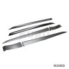 TESLA MODEL S 2021+ po liftingu matowy carbon DOOR listwa dodatek