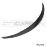 MERCEDES C-CLASS & C63 W205 coupe gloss black spoiler - V1