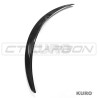MERCEDES C-CLASS & C63 W205 coupe gloss black spoiler - V1