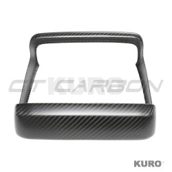 TESLA MODEL S 2021+ matowy carbon tył SCREEN dodatek