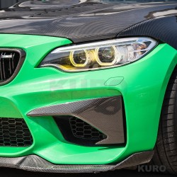 BMW M2 F87 N55 (OG) carbon zderzak przedni CORNERS