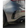MERCEDES A-CLASS A35 W177 2018+ gloss black zderzak tylny CORNERS