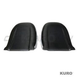 TESLA MODEL S 2021+ po liftingu carbon REPLACEMENT SEAT BACKS
