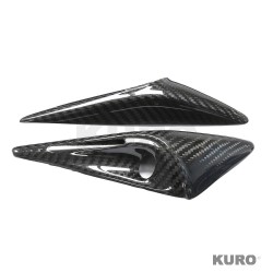 TESLA MODEL S 2021+ po liftingu carbon SIDE CAMERA osłona dodatek