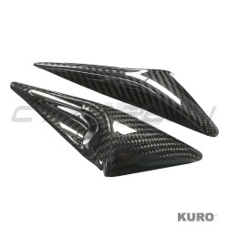 TESLA MODEL S 2021+ po liftingu carbon SIDE CAMERA osłona dodatek