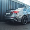 MERCEDES A-CLASS A35 V177 gloss black zderzak tylny CORNERS