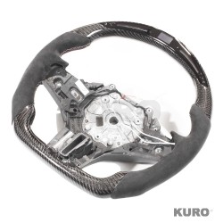 BMW Gxx M2,M3,M4 1,2,3,4 SERIES carbon / ALCANTARA LED FLAT BOTTOM kierownica z podgrzewanie