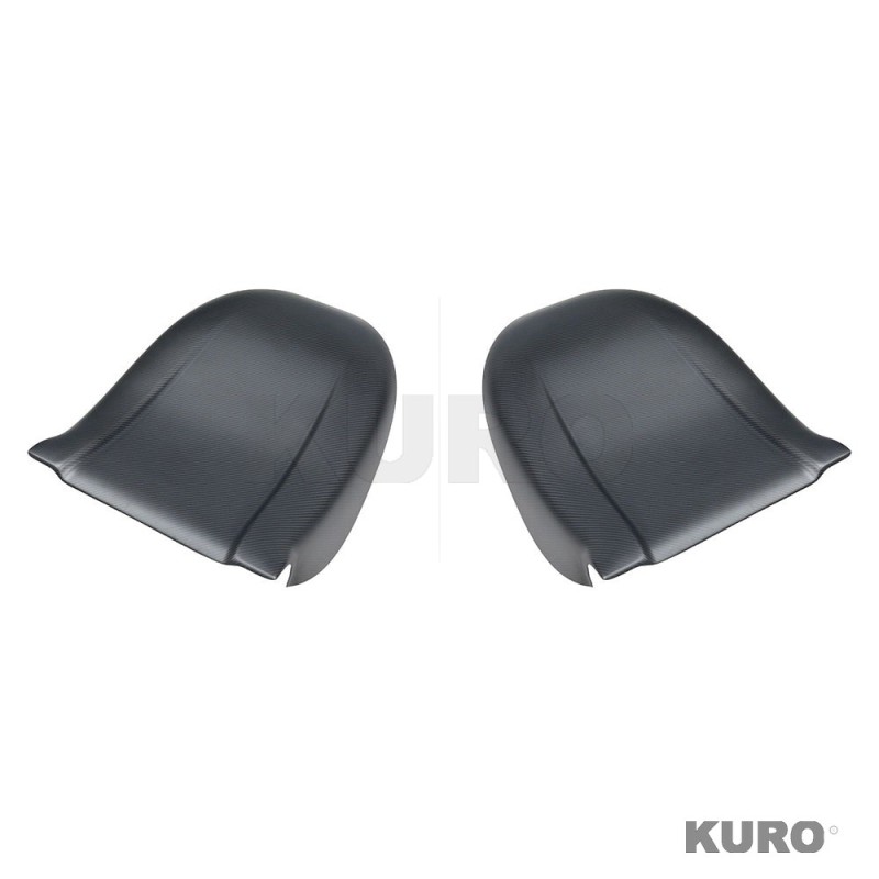 TESLA MODEL S 2021+ matowy carbon REPLACEMENT SEAT BACKS