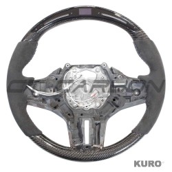 BMW Gxx M2,M3,M4 1,2,3,4 SERIES carbon / ALCANTARA LED kierownica