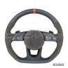 AUDI B9 LEATHER / ALCANTARA FLAT BOTTOM CUSTOM kierownica