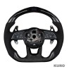 AUDI B9 carbon / ALCANTARA LED FLAT BOTTOM CUSTOM kierownica