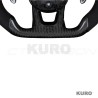 AUDI B9 carbon / ALCANTARA LED FLAT BOTTOM CUSTOM kierownica