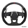 AUDI B9 carbon / ALCANTARA FLAT BOTTOM CUSTOM kierownica