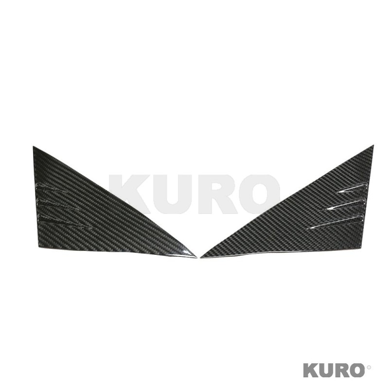 TESLA MODEL 3 & Y 2017+ carbon DOOR A PILLAR listwa