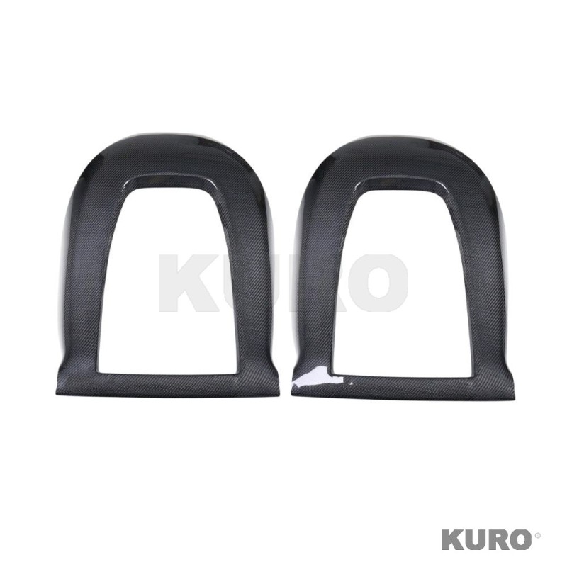 TESLA MODEL 3 2017-2023 carbon SEAT BACK osłony