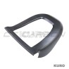 TESLA MODEL 3 2017-2023 matowy carbon SEAT BACK osłony