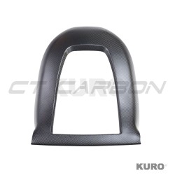 TESLA MODEL 3 2017-2023 matowy carbon SEAT BACK osłony