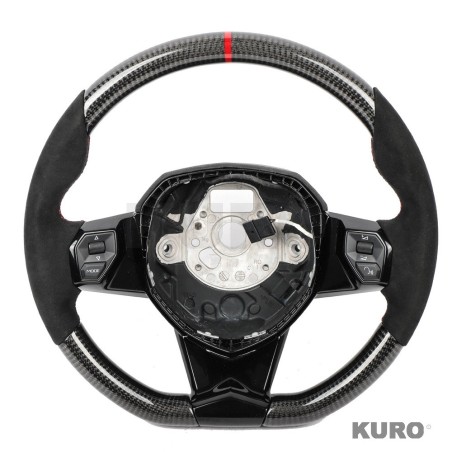 LAMBORGHINI AVENTADOR carbon / ALCANTARA FLAT BOTTOM CUSTOM kierownica