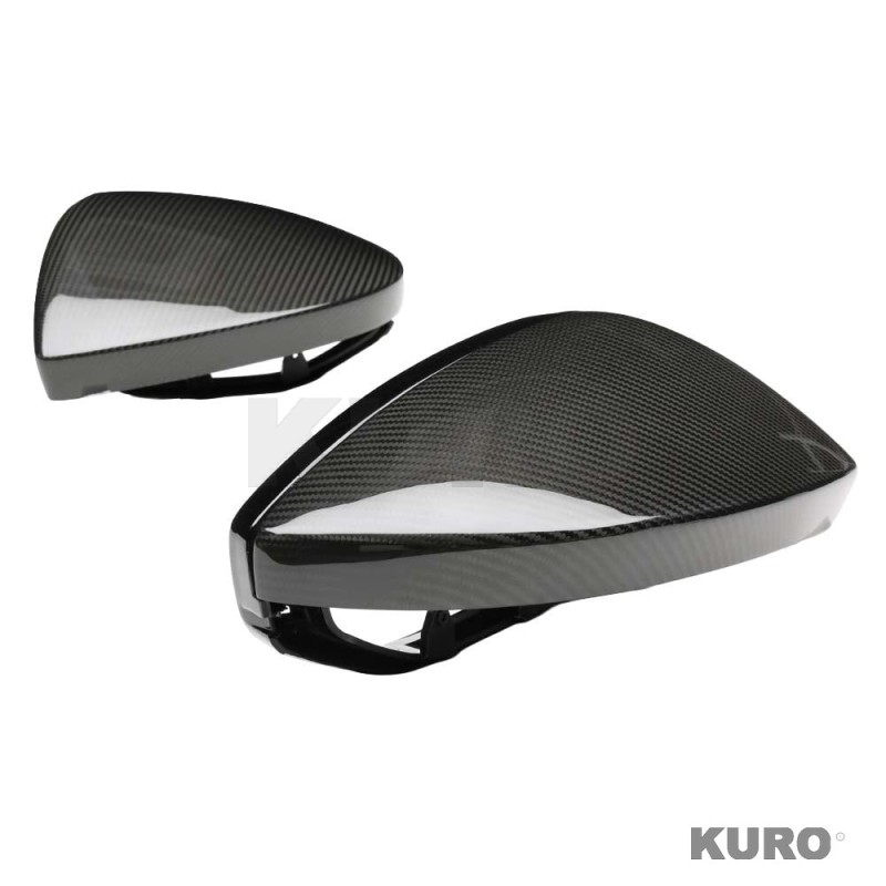 AUDI A6/S6/RS6 C8 2015-2025 carbon lusterka z LANE ASSIST - LHD