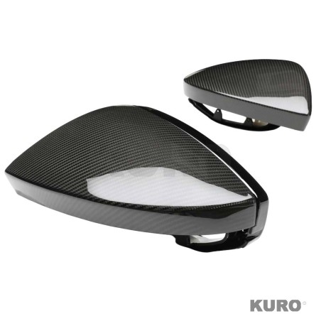 AUDI A6/S6/RS6 C8 2015-2025 carbon suchy (dry) carbon lusterka - LHD