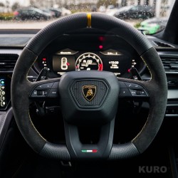 LAMBORGHINI URUS carbon / ALCANTARA FLAT BOTTOM CUSTOM kierownica