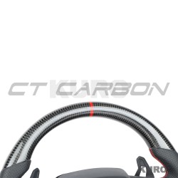 LAMBORGHINI URUS carbon / LEATHER FLAT BOTTOM CUSTOM kierownica