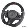 BMW G8X LEATHER / ALCANTARA FLAT BOTTOM CUSTOM kierownica
