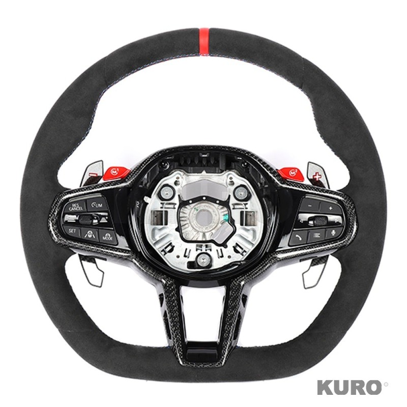 BMW GXX LCI ALCANTARA FLAT BOTTOM CUSTOM kierownica