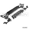 MERCEDES W213 2017-2020 E-CLASS gloss black dyfuzor & TIPS