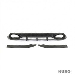 AUDI RS3 8Y 2022-2024 sedan matowy carbon dyfuzor - V1 - CT DESIGN