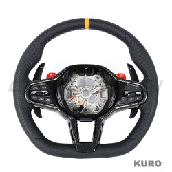 BMW Gxx LCI FULL LEATHER FLAT BOTTOM CUSTOM kierownica