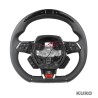 LAMBORGHINI HURACAN LEATHER / carbon LED FLAT BOTTOM CUSTOM kierownica