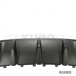 AUDI RS3 8Y 2022-2024 sedan matowy carbon dyfuzor - V1 - CT DESIGN