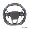 AUDI A6/S6/RS6 & A7/S7/RS7 C8 carbon / LEATHER FLAT TOP i BOTTOM CUSTOM kierownica