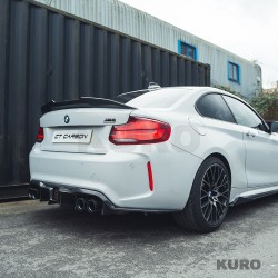 BMW M2/M2C F87 carbon dyfuzor - V6