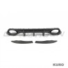 AUDI RS3 8Y 2022-2024 sportback matowy carbon dyfuzor - V1 - CT DESIGN